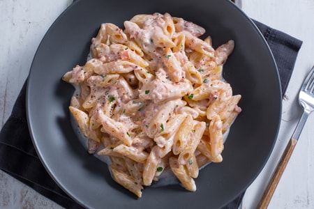 Penne ao molho cremoso