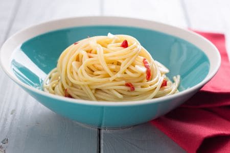 Spaghetti alho óleo e pimenta